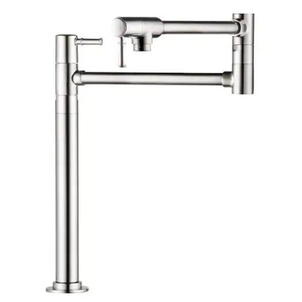 Hansgrohe Talis C Deck Mounted Chrome Pot-filler faucet | Bed Bath & Beyond