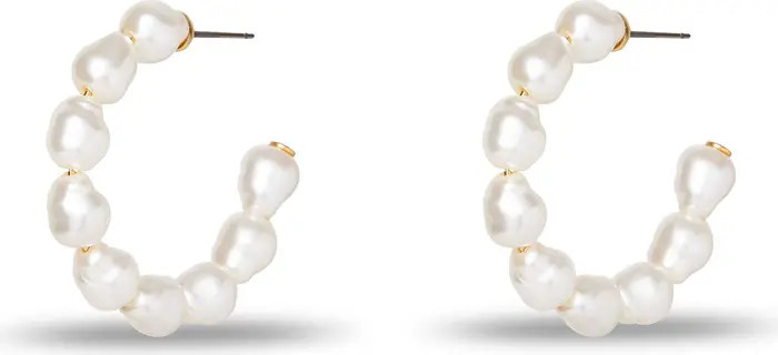 Keepsake Stardust Hoop Earrings | Nordstrom