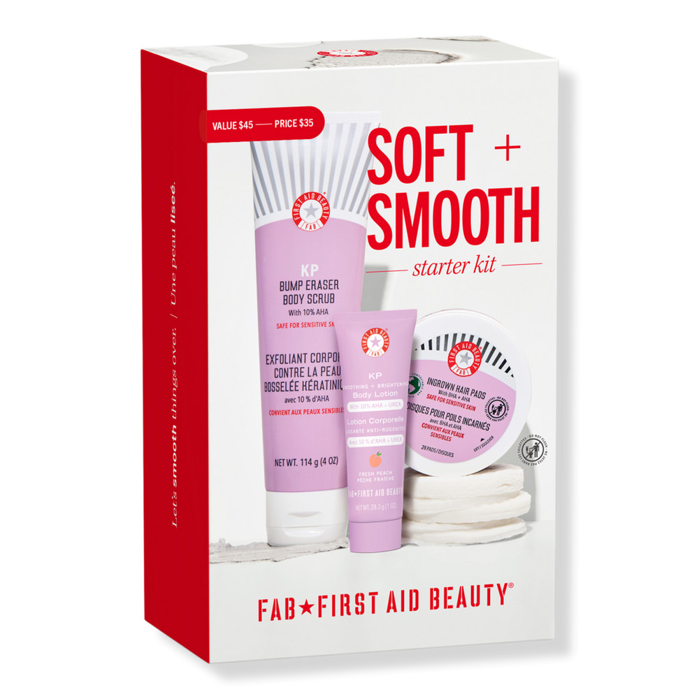 First Aid Beauty Soft + Smooth Starter Kit - Body Bestsellers | Ulta