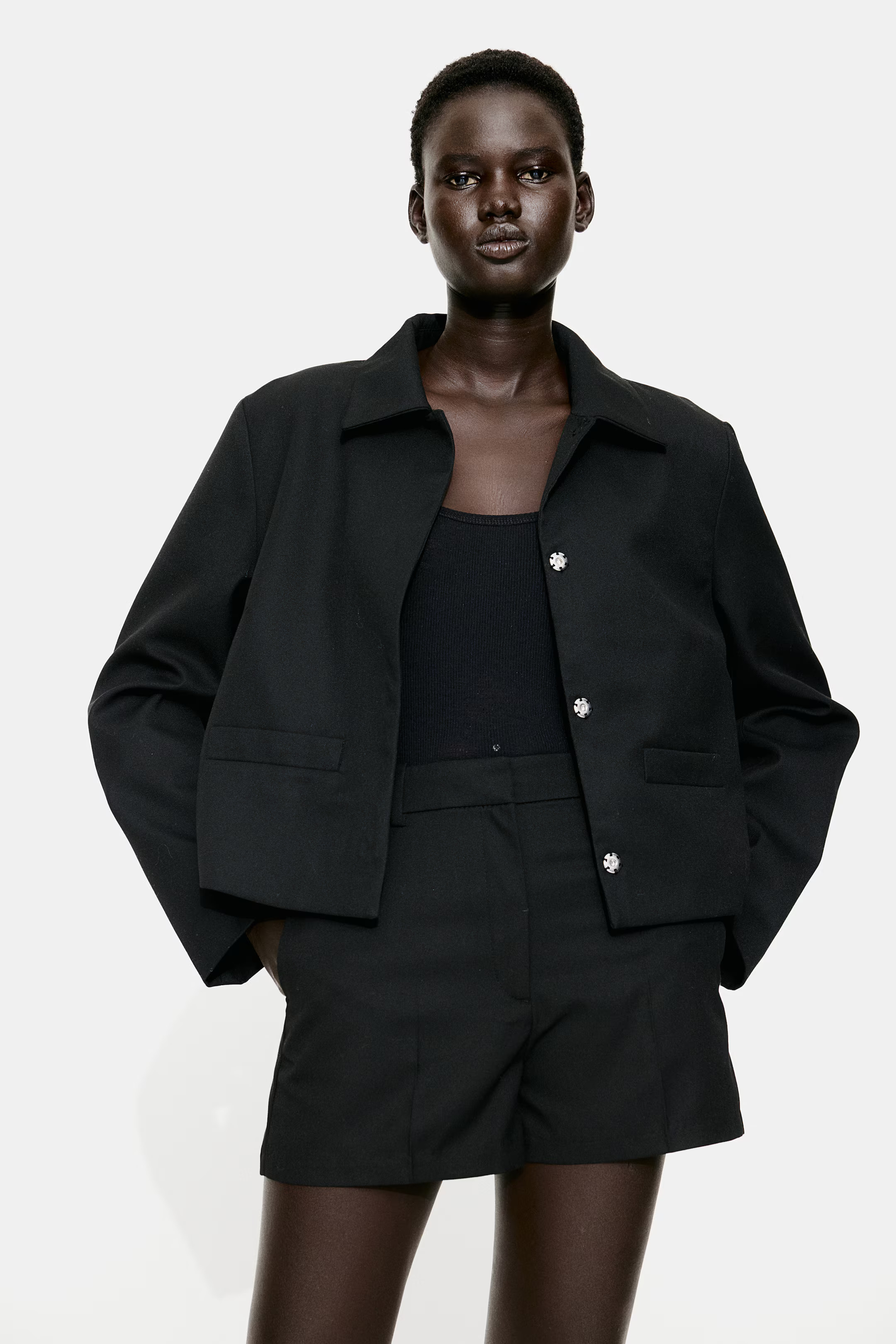 Collared jacket | H&M (UK, MY, IN, SG, PH, TW, HK)