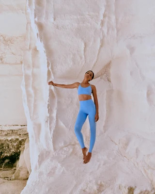 Vuori AllTheFeels™ Legging | Oasis Blue | Large | Vuori Clothing (US & Canada)