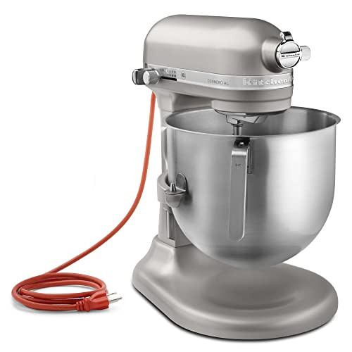 KitchenAid KSM8990NP 8-Quart Commercial Countertop Mixer, 10-Speed, Gear-Driven, Nickel Pearl | Amazon (US)