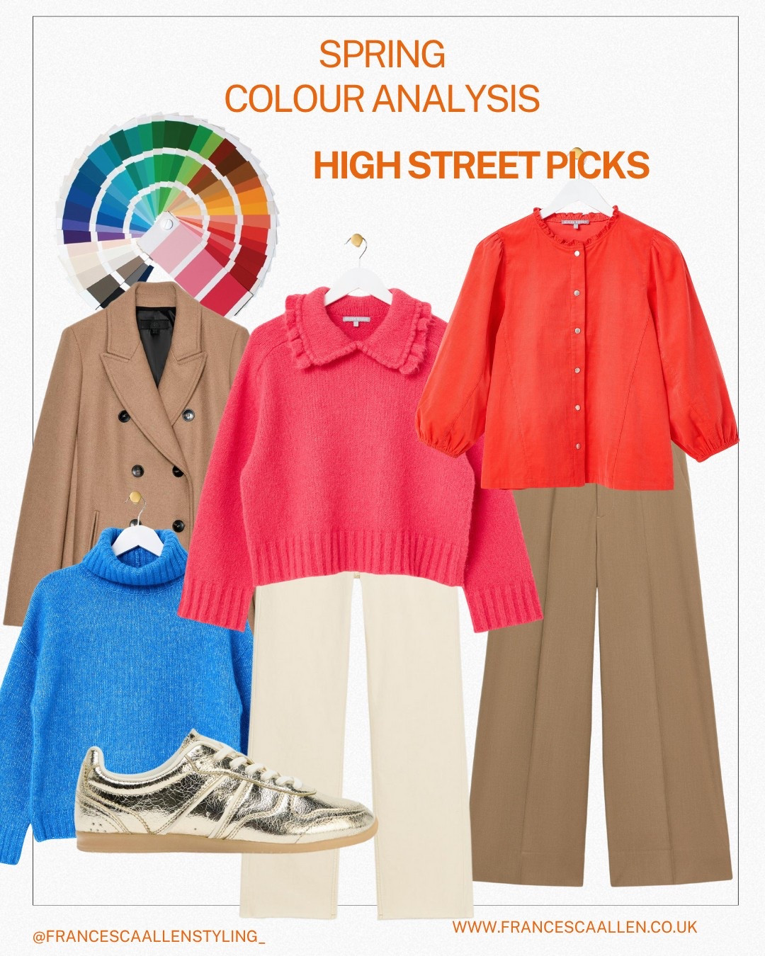 High Street Picks for my Spring Palette girlies 🧡✨ 🎨 to find out your perfect colour palette get in touch to book a Colour Analysis Consultation 🙌🏼✨🧡

#LTKstyletip #LTKautumn #LTKuk