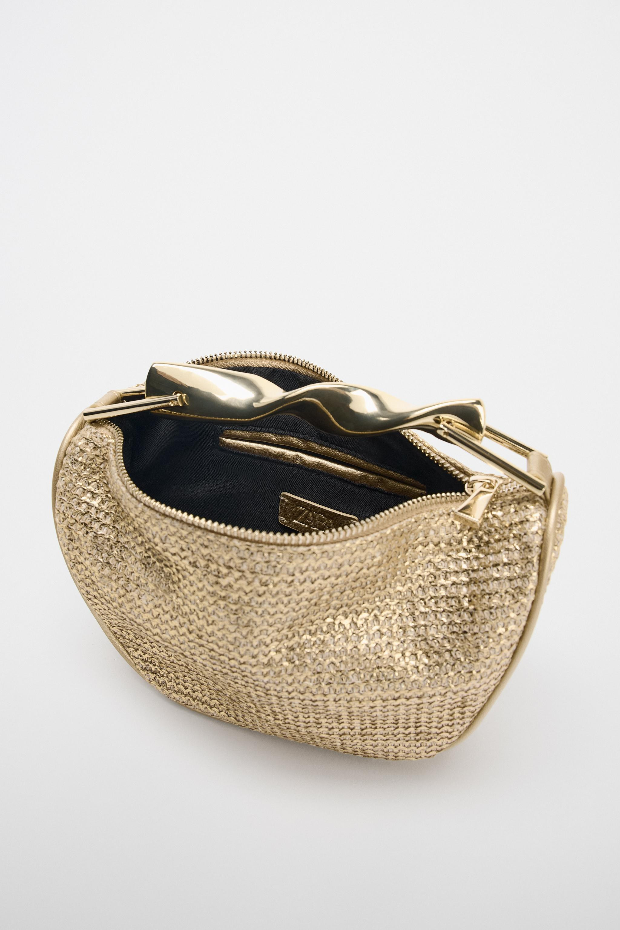 MINI BAG WITH METAL HANDLE | Zara UK