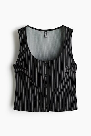 H & M - Jersey Vest - Black | H&M (US + CA)