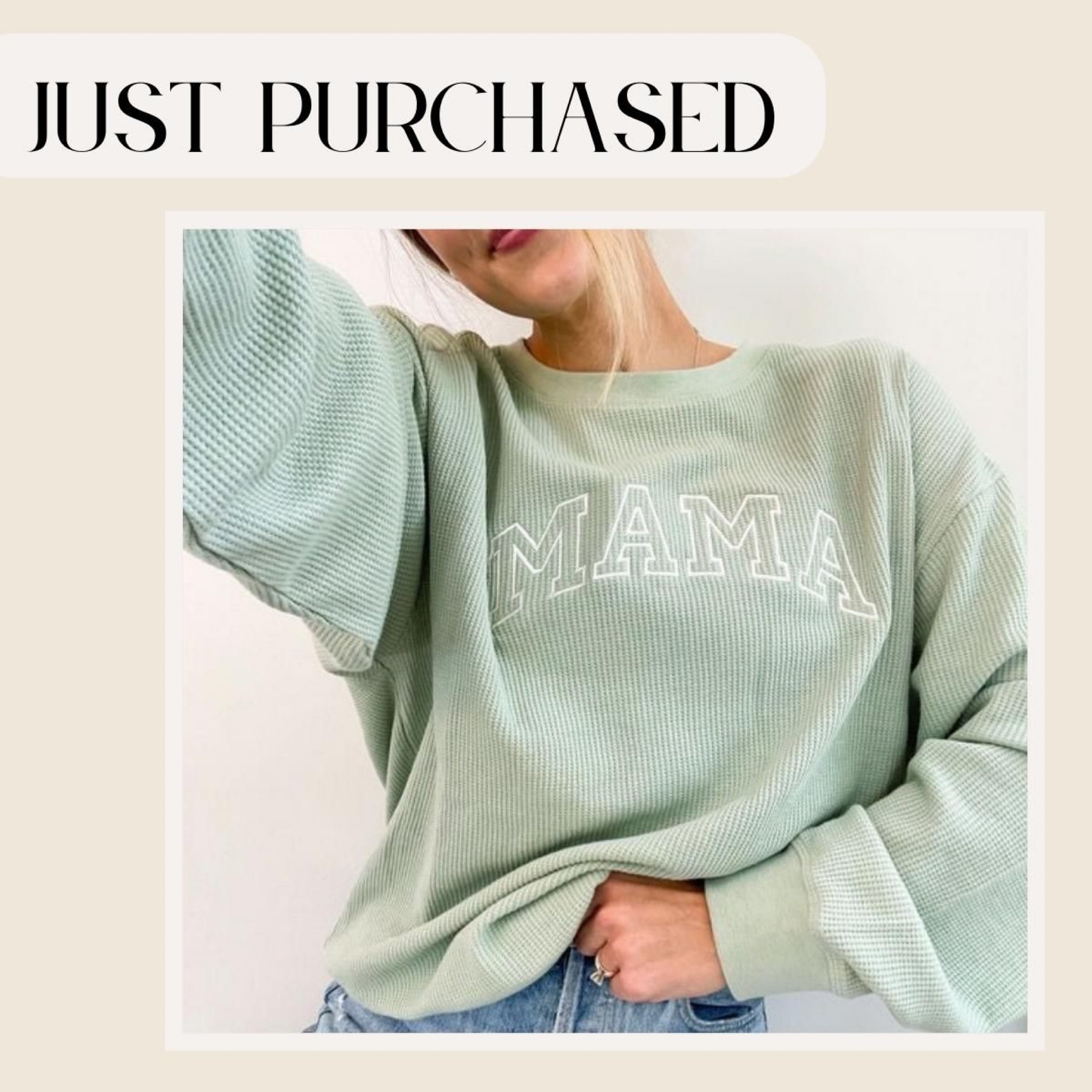 I love nothing more than an oversized sweatshirt 

Mama shirt, mama style, mom tee, fall outfits, pregnancy, maternity

#LTKstyletip #LTKunder50 #LTKbump