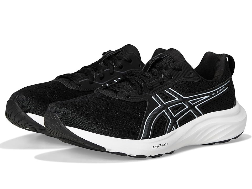 ASICS Women's GEL-Contend 9 Women's Running Shoes Black/White : 9.5 D - Wide, Synthetic | Zappos