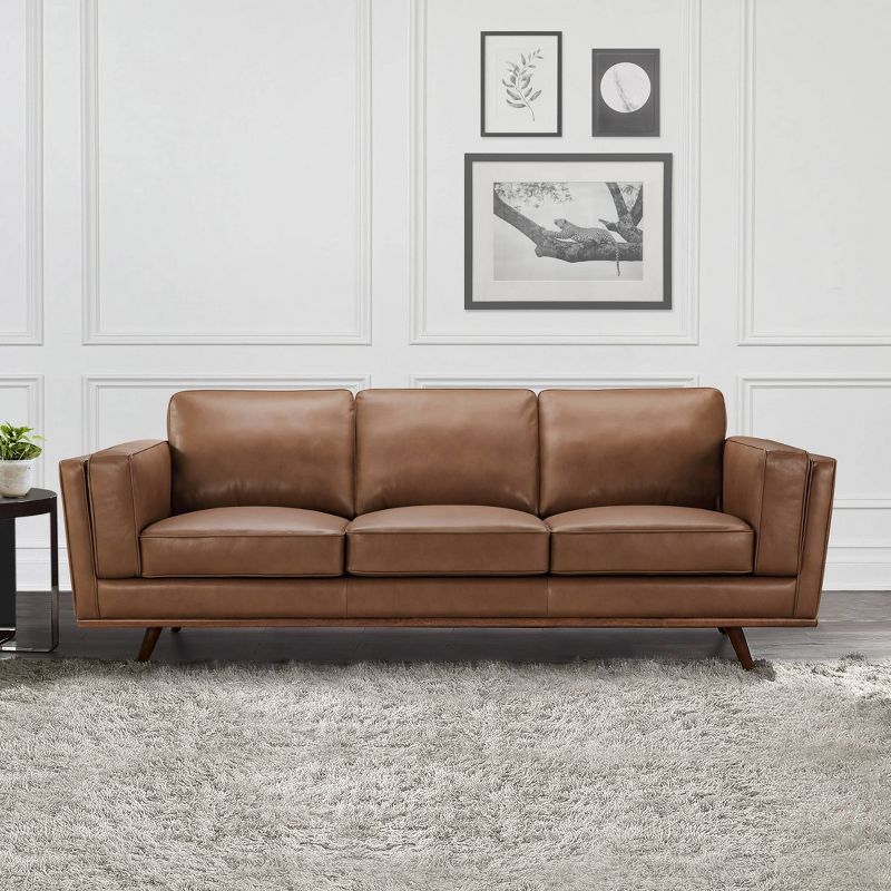 Taverly Leather Sofa - Abbyson Living | Target