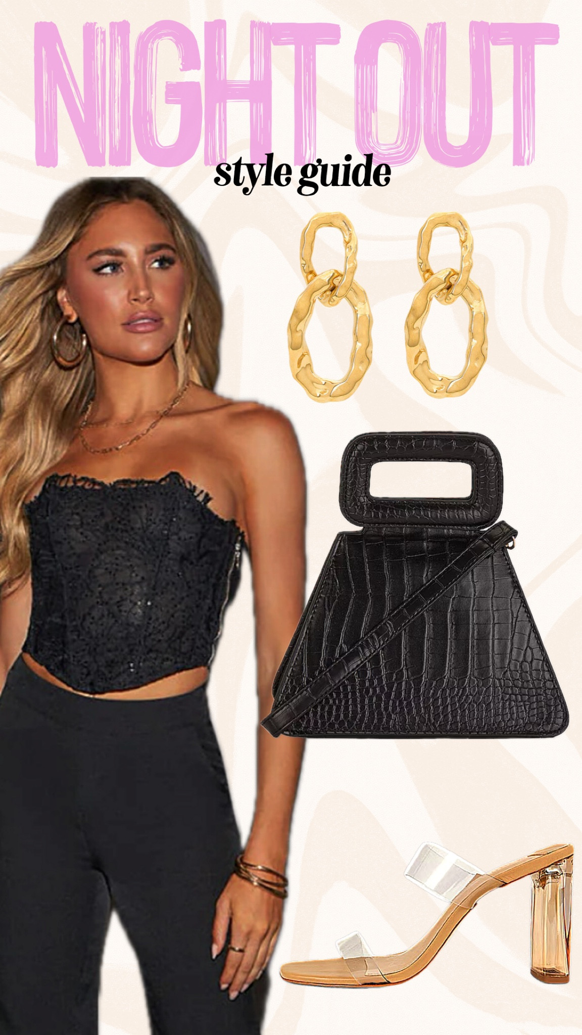 Weekend Night Out Style Guide
Date Night Outfit
Trendy accessories 


#LTKStyleTip #LTKU