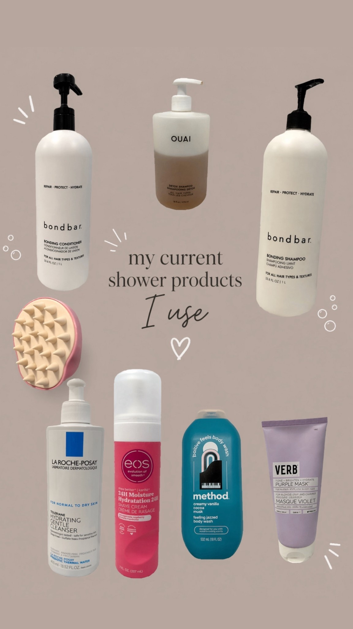 My current shower routine lately🚿🫧🧼 These are the products I keep reaching for over and over again as they just work so well for me! 
Everything linked below🤍

#LTKgrwm #LTKBeauty #LTKselfcare