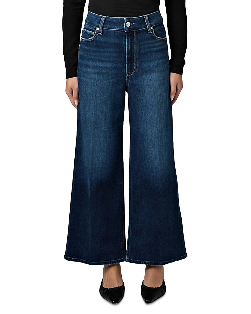 Paige Petites Anessa High Rise Wide Jeans in Overdrive | Bloomingdale's (US)
