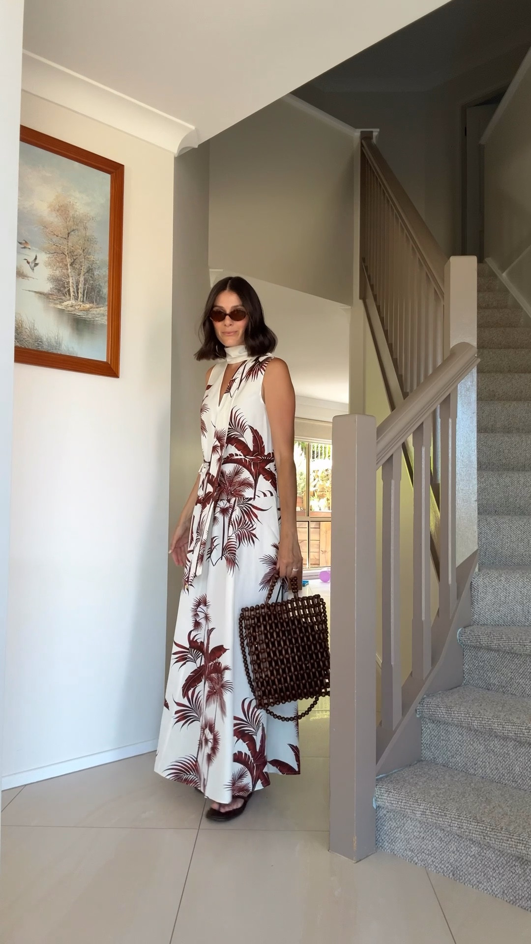 A fun summer maxi from Veronika Maine, perfect for work in summer but versatile enough that you can still take it on your summer holiday or wear to your festive event. I am wearing size 8 x  

#LTKstyletip #LTKaustralia