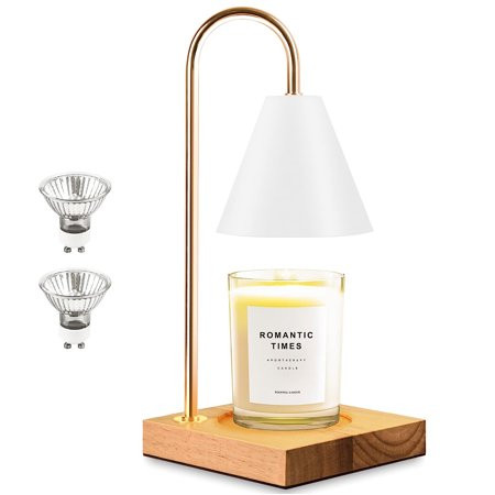 Candle Warmer Lamp Electric Candle Lamp Timer and Dimmer Candle Melter with 2 Bulbs Melter Scente... | Walmart (US)