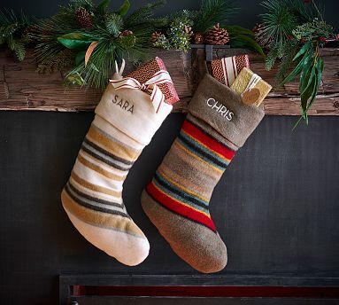 Pendleton Personalized Stockings | Pottery Barn (US)