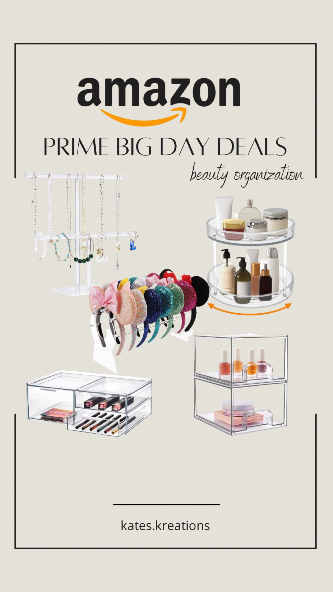 Amazon prime day deals // beauty organization // beauty // aesthetic organization 

#LTKxPrime #LTKbeauty #LTKsalealert