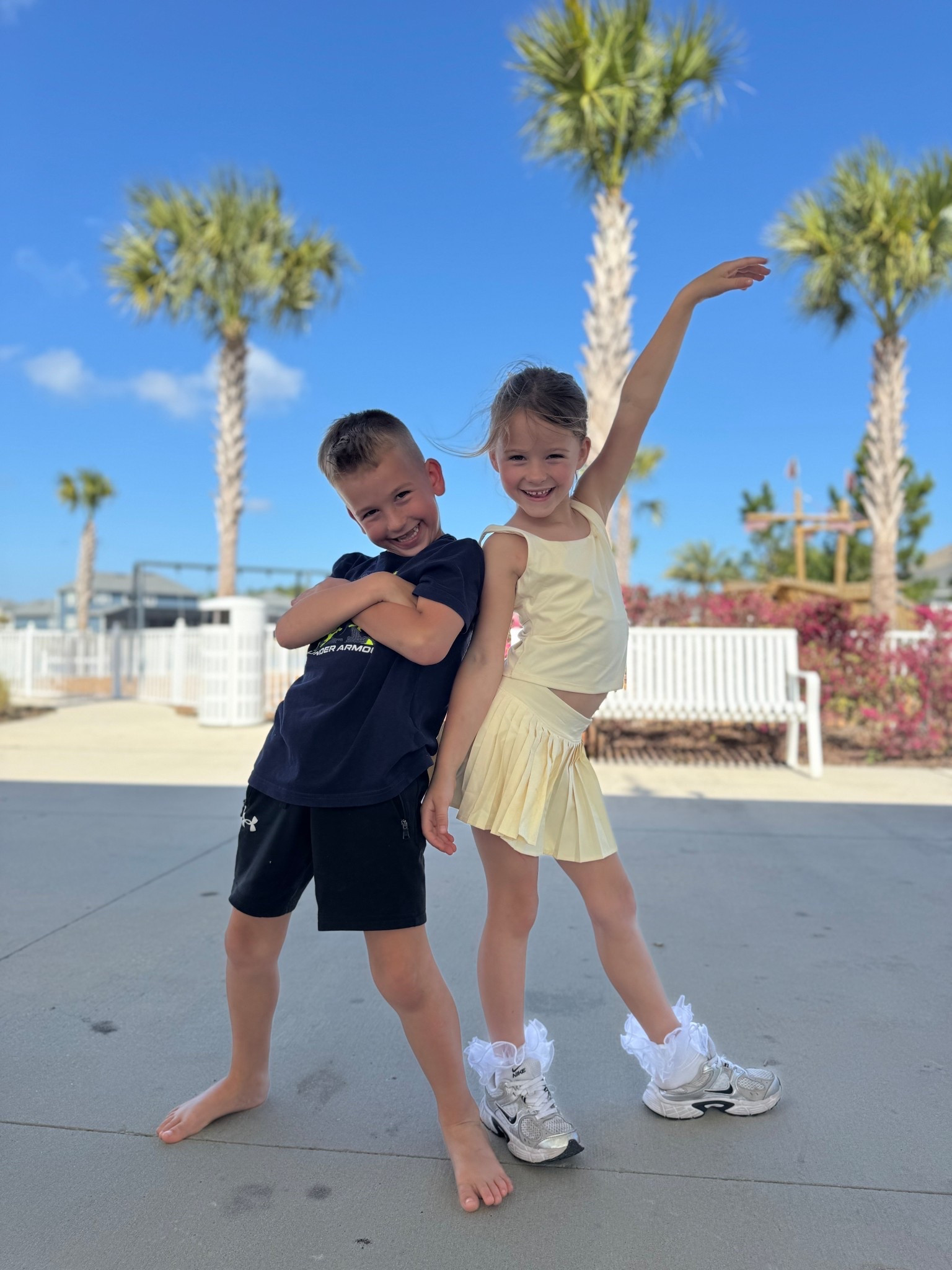 She lives for these matching sets 🧈