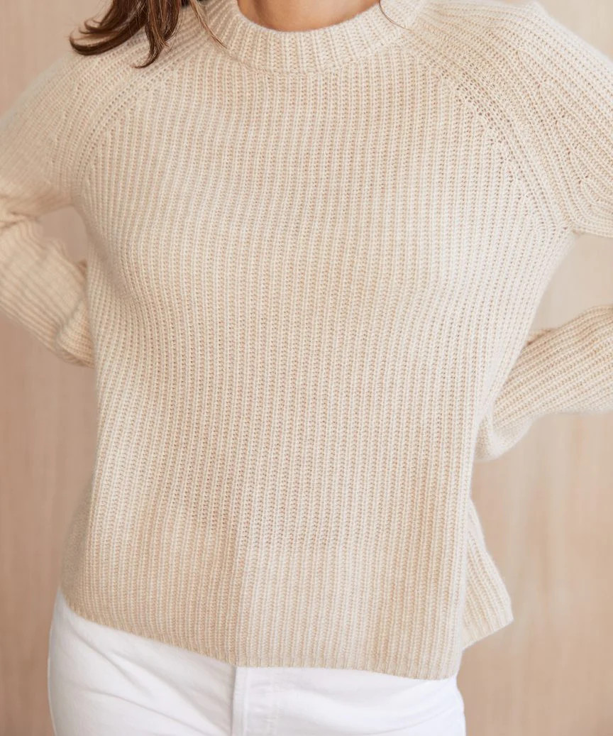 Cashmere Fisherman Sweater | Jenni Kayne