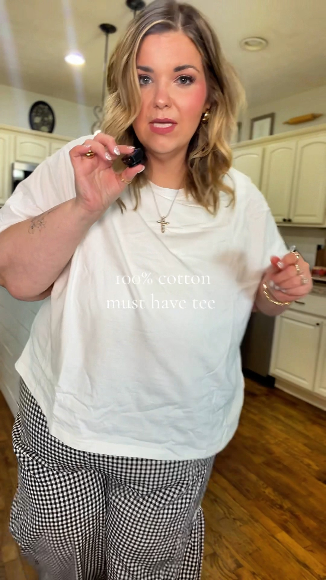 Plus size friendly top with a built in bra from Klassy!

#LTKPlusSize