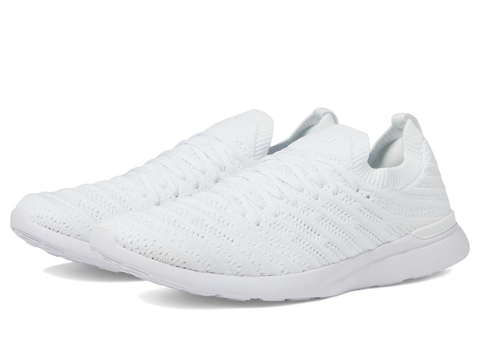 Athletic Propulsion Labs (APL) TechLoom Wave Men's Shoes White/White : 10.5 D - Medium, Manmade | Zappos