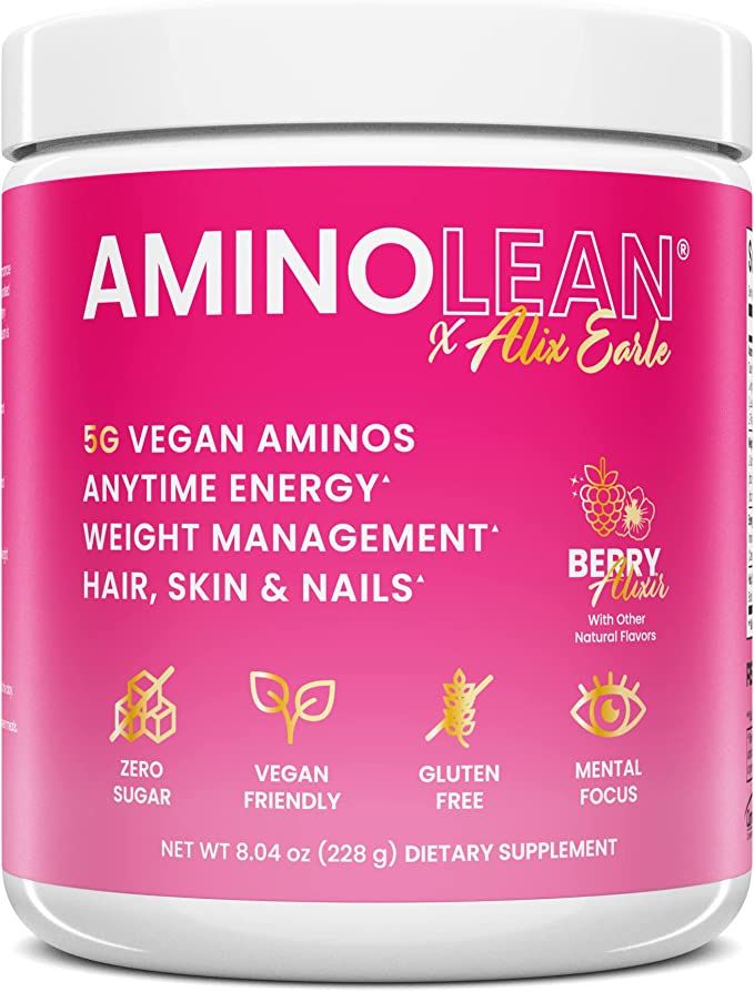 RSP NUTRITION AminoLean x Alix Earle Berry Alixir - Pre Workout Powder, Clean Energy with No Jitt... | Amazon (US)