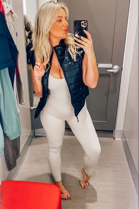 Cute cozy look that’s perfect for layering this winter. I love this thicker jumpsuit. This puff vest is on sale for $24. 

#LTKtravel #LTKfitness #LTKstyletip