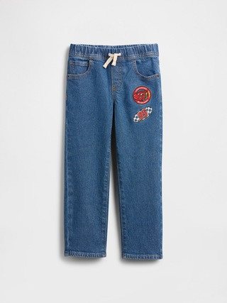 babyGap × Disney Cars Pull-On Original Straight Jeans | Gap Factory