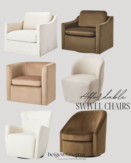 Affordable swivel chair from Target 

#LTKSaleAlert #LTKHome #LTKVideo