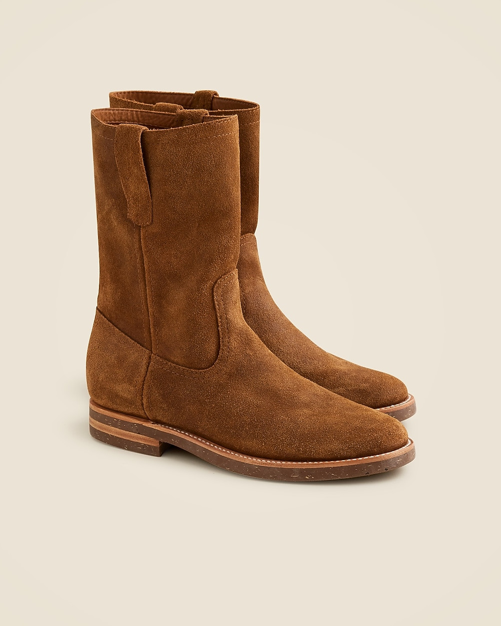 Hambleton X J.Crew Roper boots in roughout suede | J. Crew US