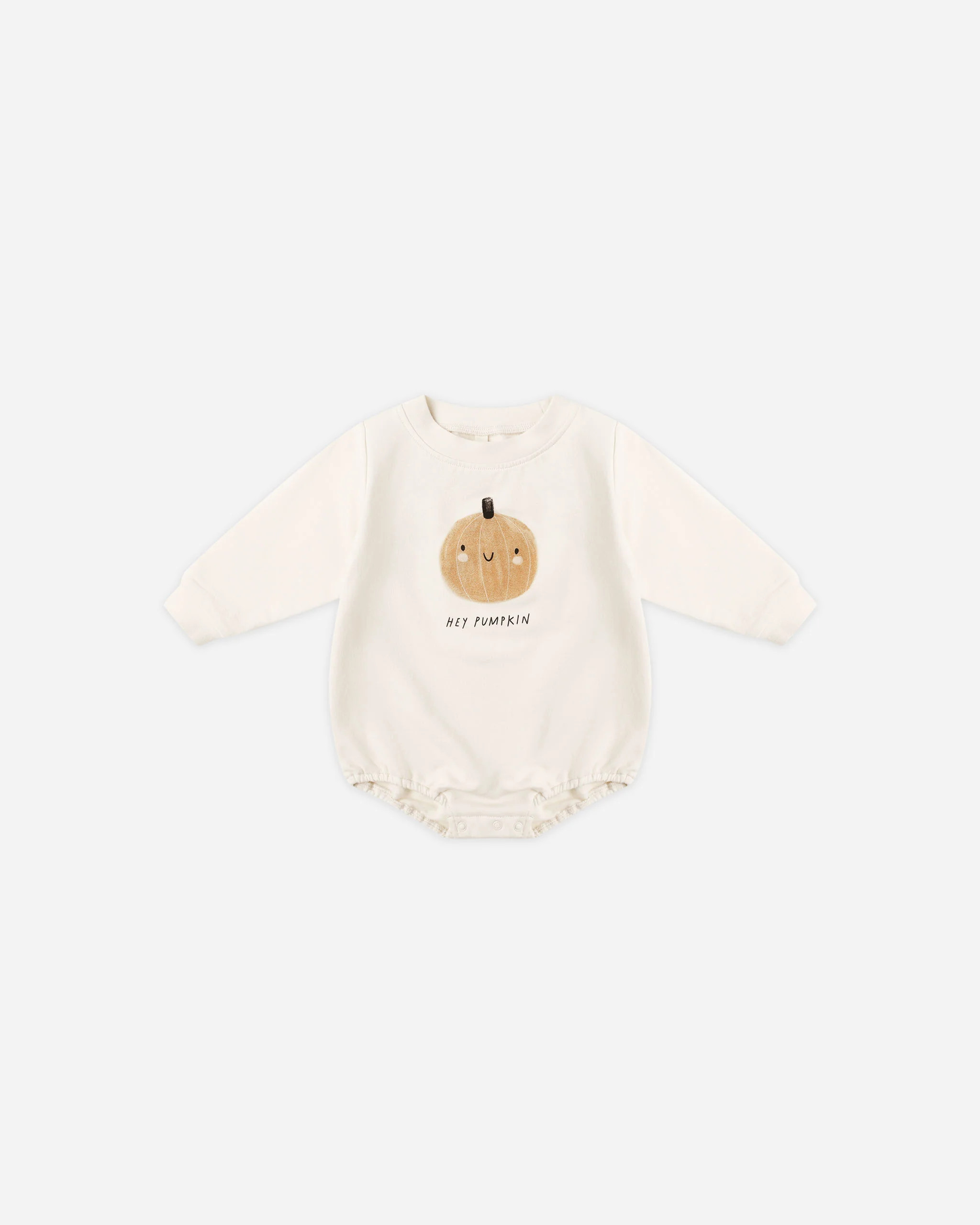 Crewneck Bubble Romper || Pumpkin | Rylee + Cru
