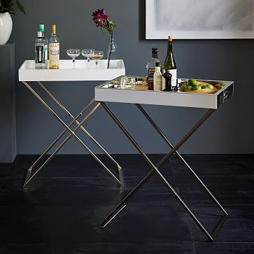 Tall Butler Tray Stand | West Elm (US)