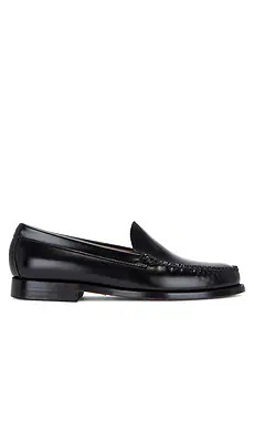 G.H.BASS Venetian Weejun in Black from Revolve.com | Revolve Clothing (Global)