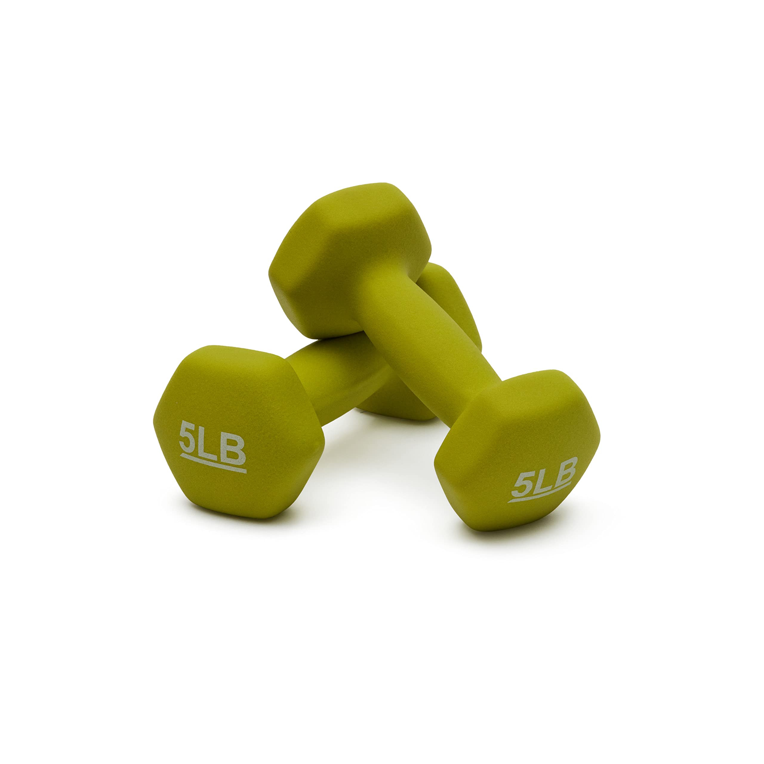Amazon Basics Neoprene Dumbbell Hand Weights for Exercise and Muscle Toning | Amazon (US)