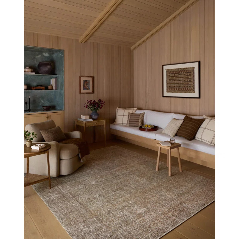 Amber Lewis x Loloi Cambria Multi / Natural Area Rug | Wayfair North America