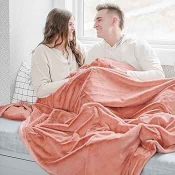 SARANONI Oversized Super Soft Comfy Lush 60" x 80" Adult Extra Large Blanket, (Clay) | Amazon (US)