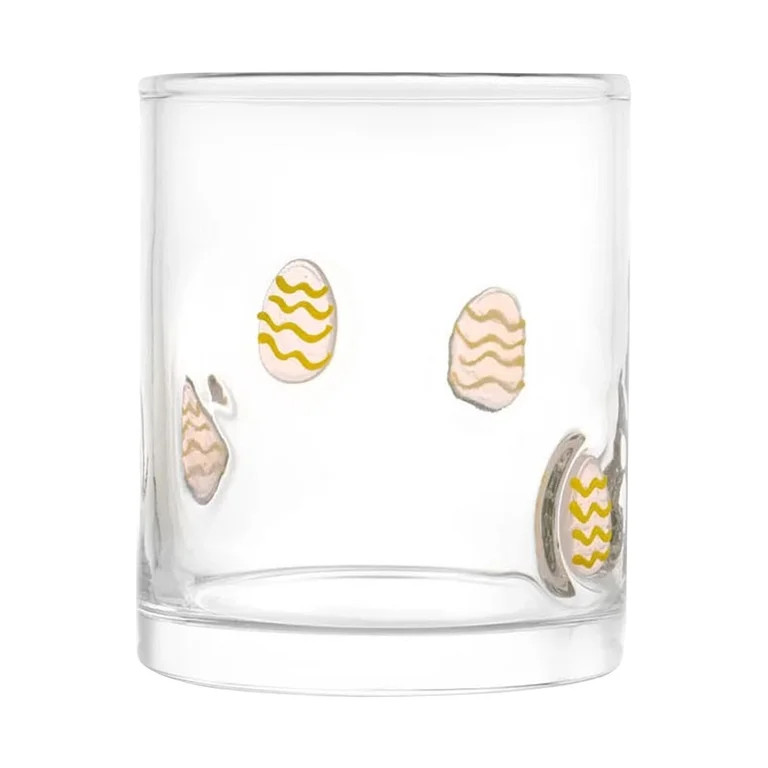 Easter egg Icon Juice Glasses, Aesthetic Glass Juice Cups 12 Oz Cocktail Glasses Drinking Glass O... | Walmart (US)