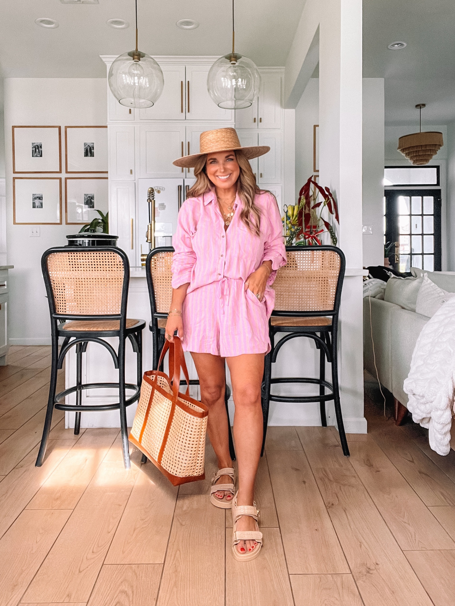Target HAUL 🎯🌸🌞
This handbag is only $35 instead of $300 like the designer one. And, these linen blend sets are back again!! This is my third year buying them.
This year, they are softer!! Size down in shorts!!! I’m wearing a size small + Medium in tops. 

#targetfashion #targethaul #targetstyle #targetfinds #springoutfit #springbag #springsandals #over40fashion #over40blogger 


#LTKSeasonal #LTKfindsunder50 #LTKover40