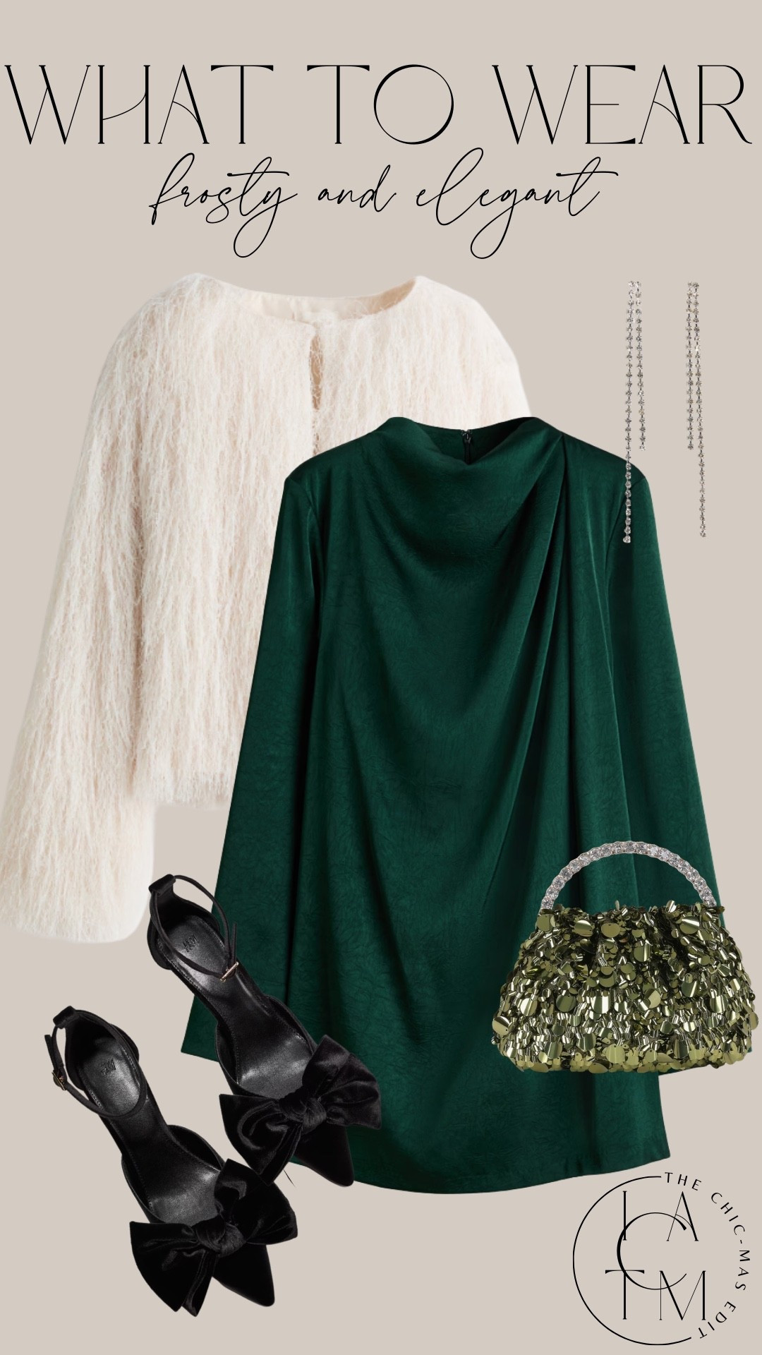 Frosty and elegant holiday party outfit idea! 

#LTKHoliday