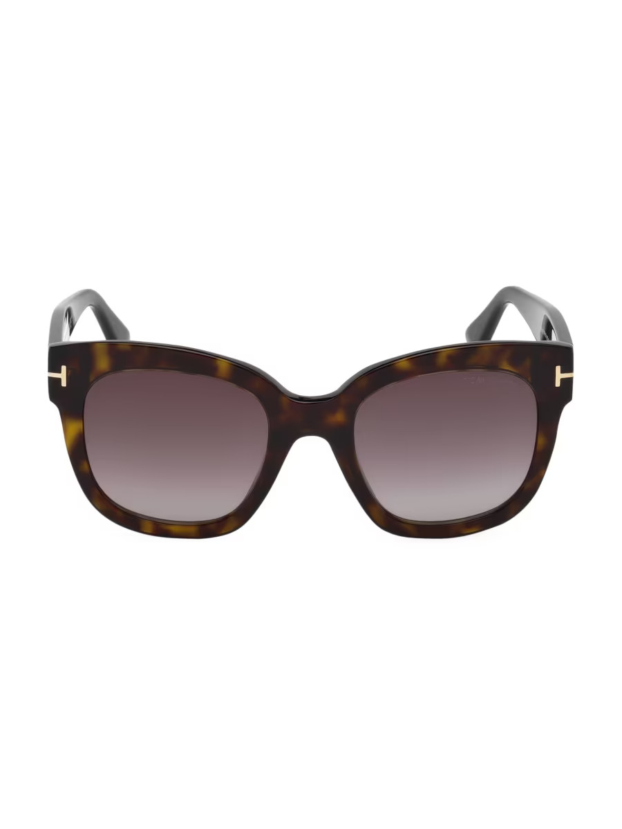 Beatrix 52MM Polarized Lens Oversize Square Sunglasses | Saks Fifth Avenue