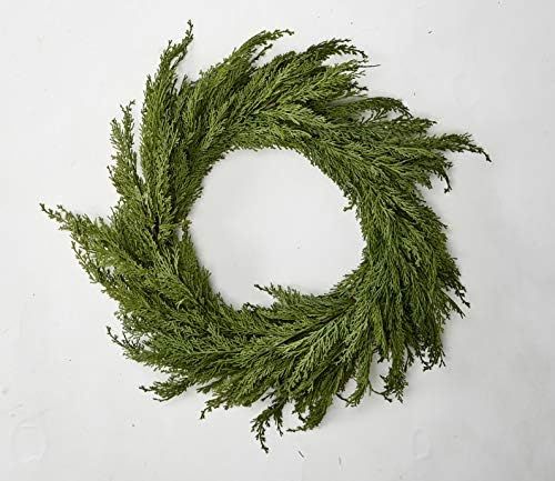 Worth Imports 24" Cedar Wreath, Green | Amazon (US)