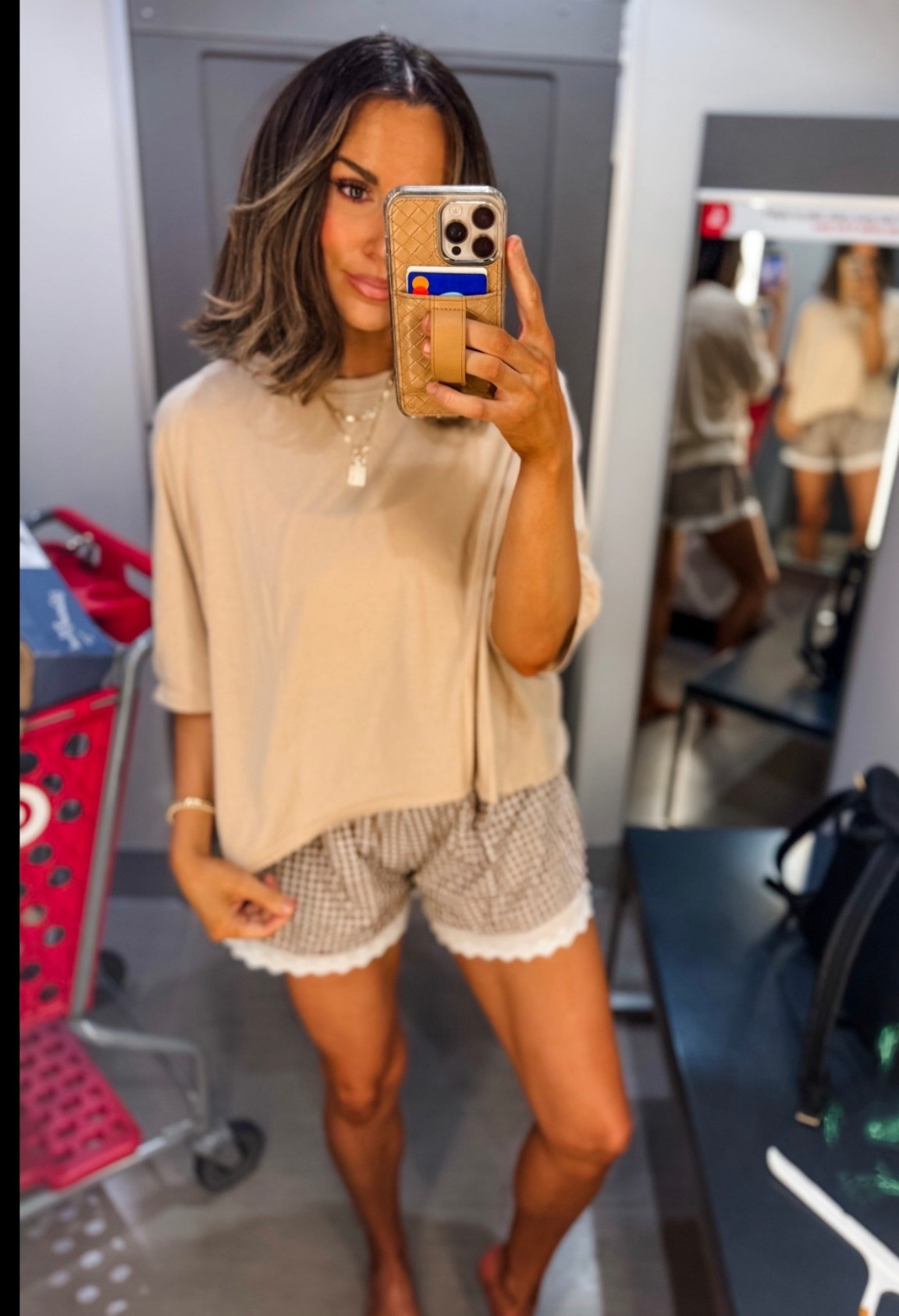 Amazon outfit size
Medium in both 

#LTKOver40 #LTKTall