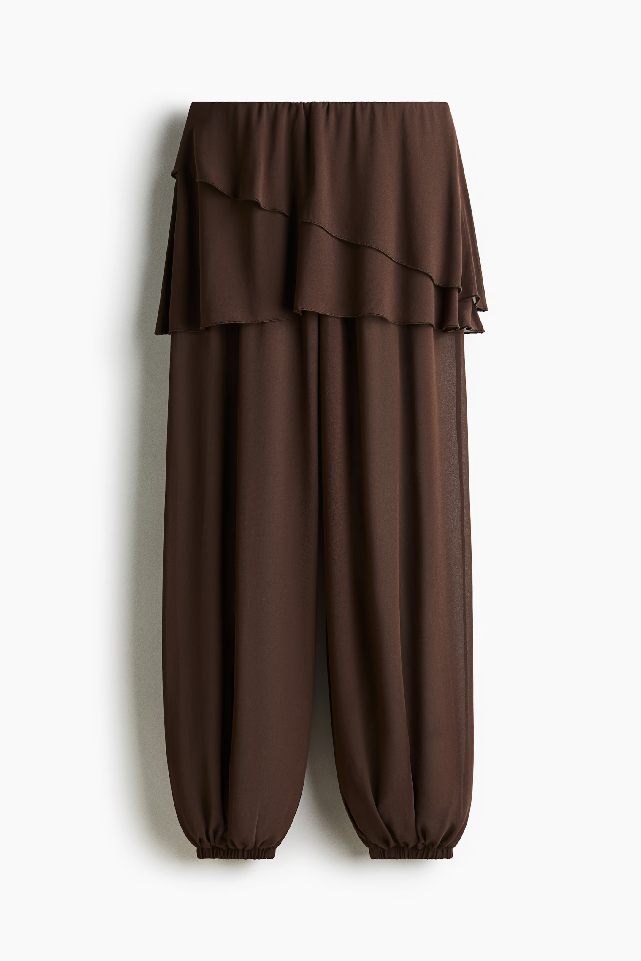 Chiffon Pants with Layered Skirt | H&M (US + CA)