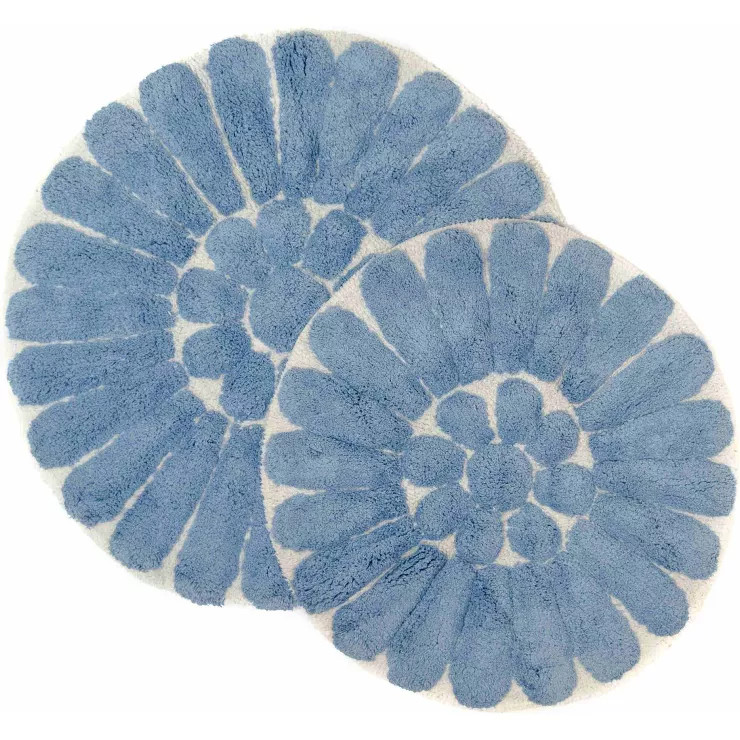 2pc Bursting Flower Bath Rug Set - Chesapeake Merchandising | Target