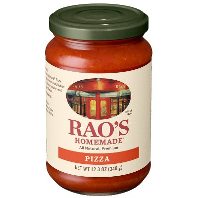 Rao's Homemade Pizza Sauce - 12.3oz: Gluten-Free, No Artificial Colors, Mild Spice | Target
