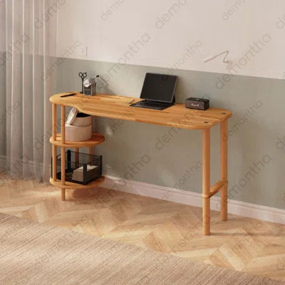 Maxi Wooden Writing Desk - Minimalist Style | Wayfair North America