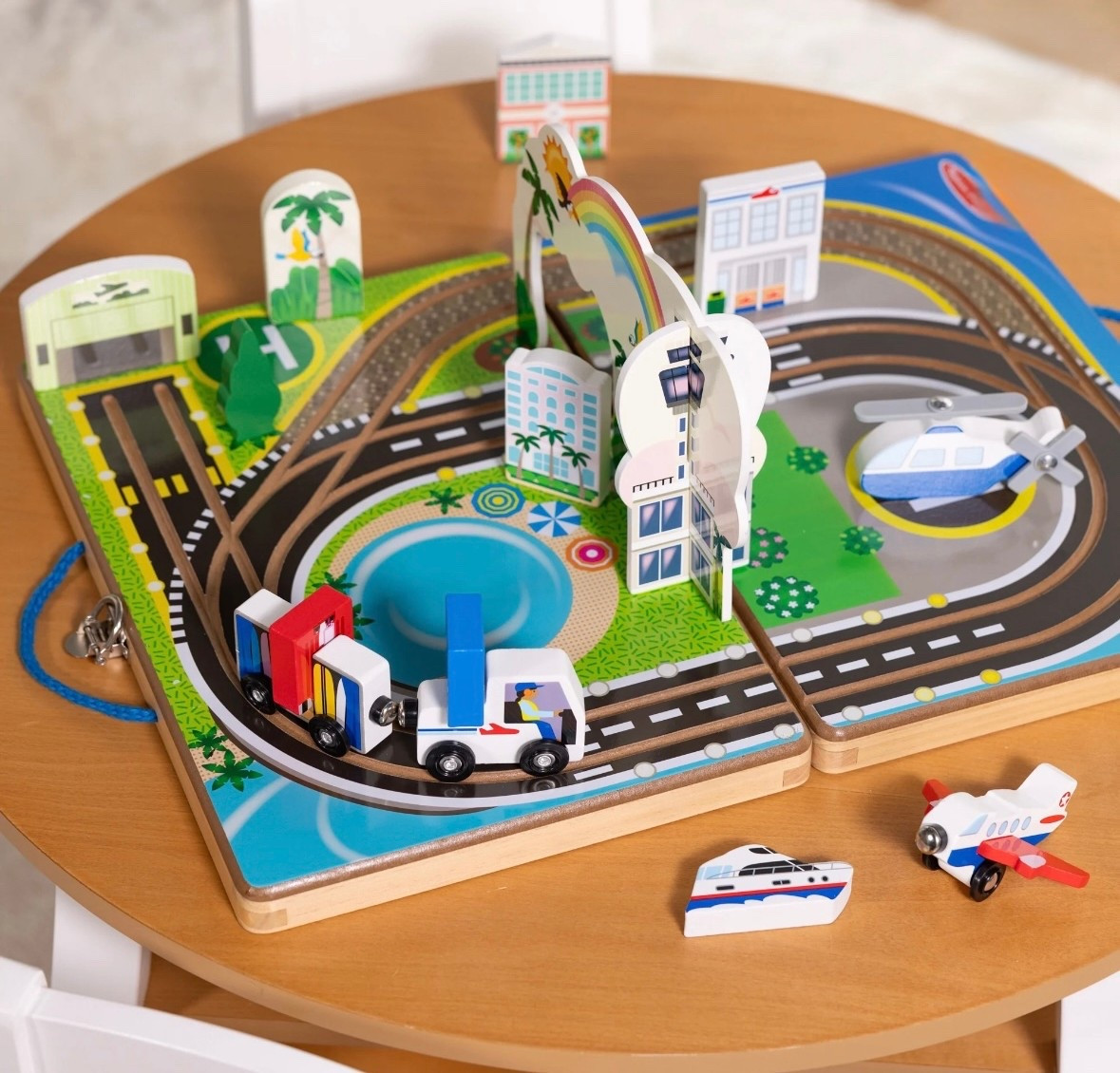 Toys you can take on the go or for helping pass the time in hotel rooms!