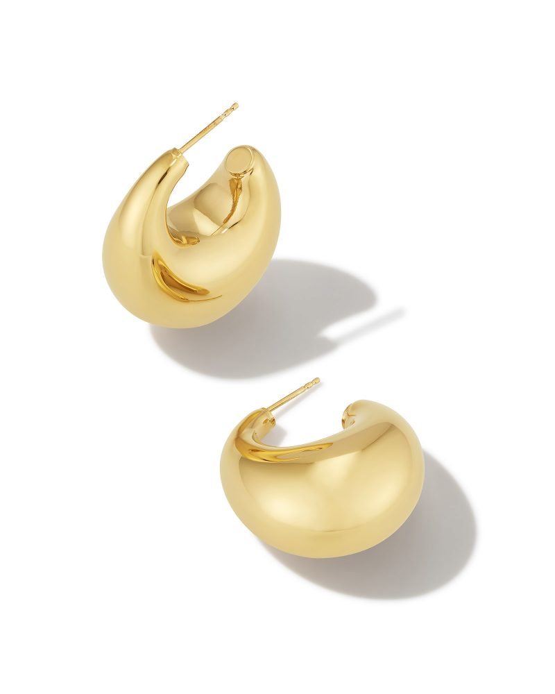 Raylyn Hoop Earrings in 18k Gold Vermeil | Kendra Scott | Kendra Scott