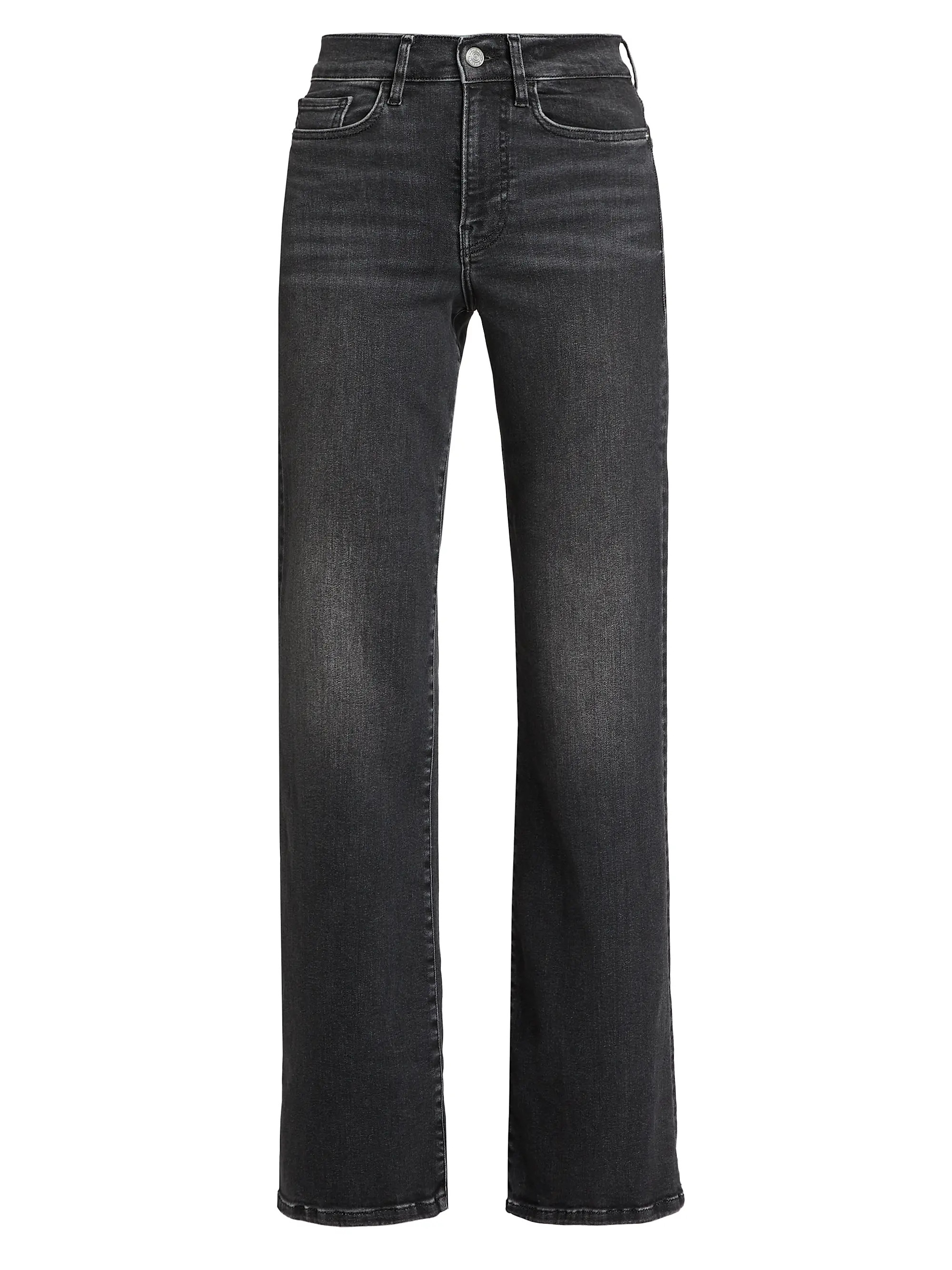 Le Slim Mid-Rise Stretch Straight-Leg Jeans | Saks Fifth Avenue