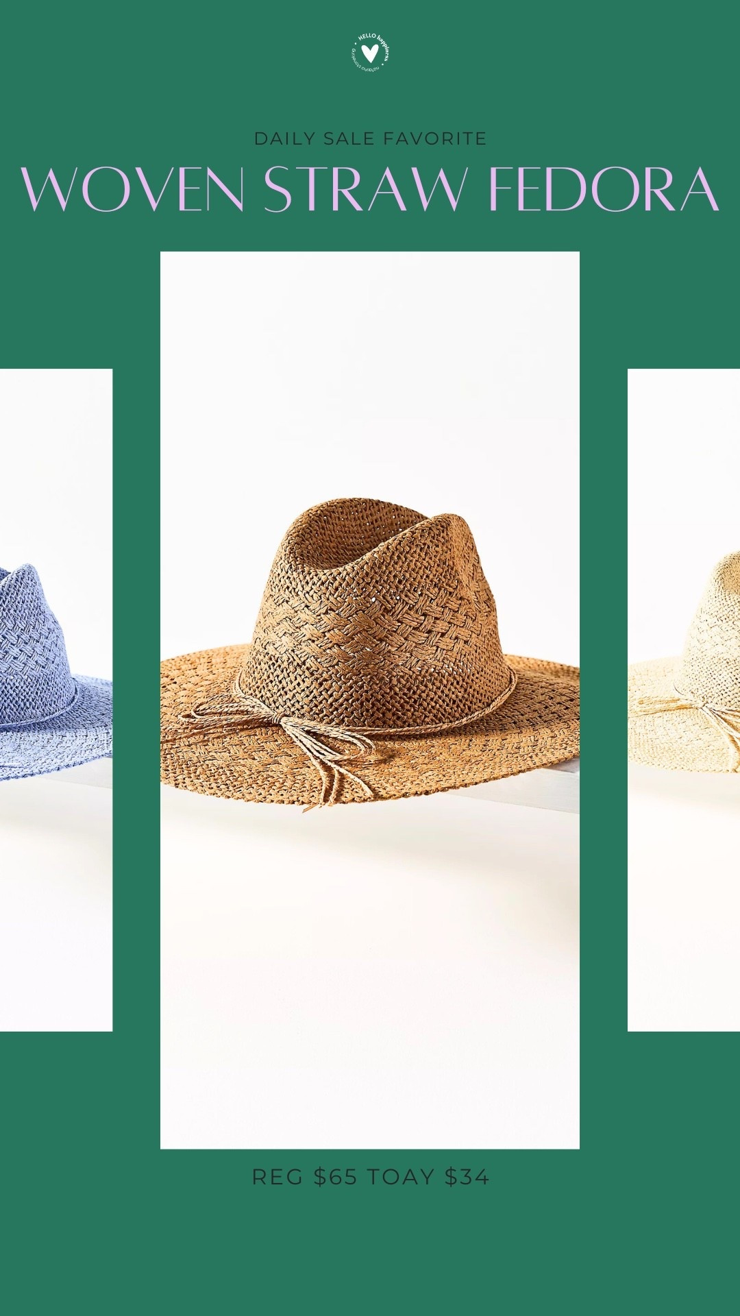 daily sale fav | woven straw fedora 

#LTKSaleAlert #LTKSpringSale