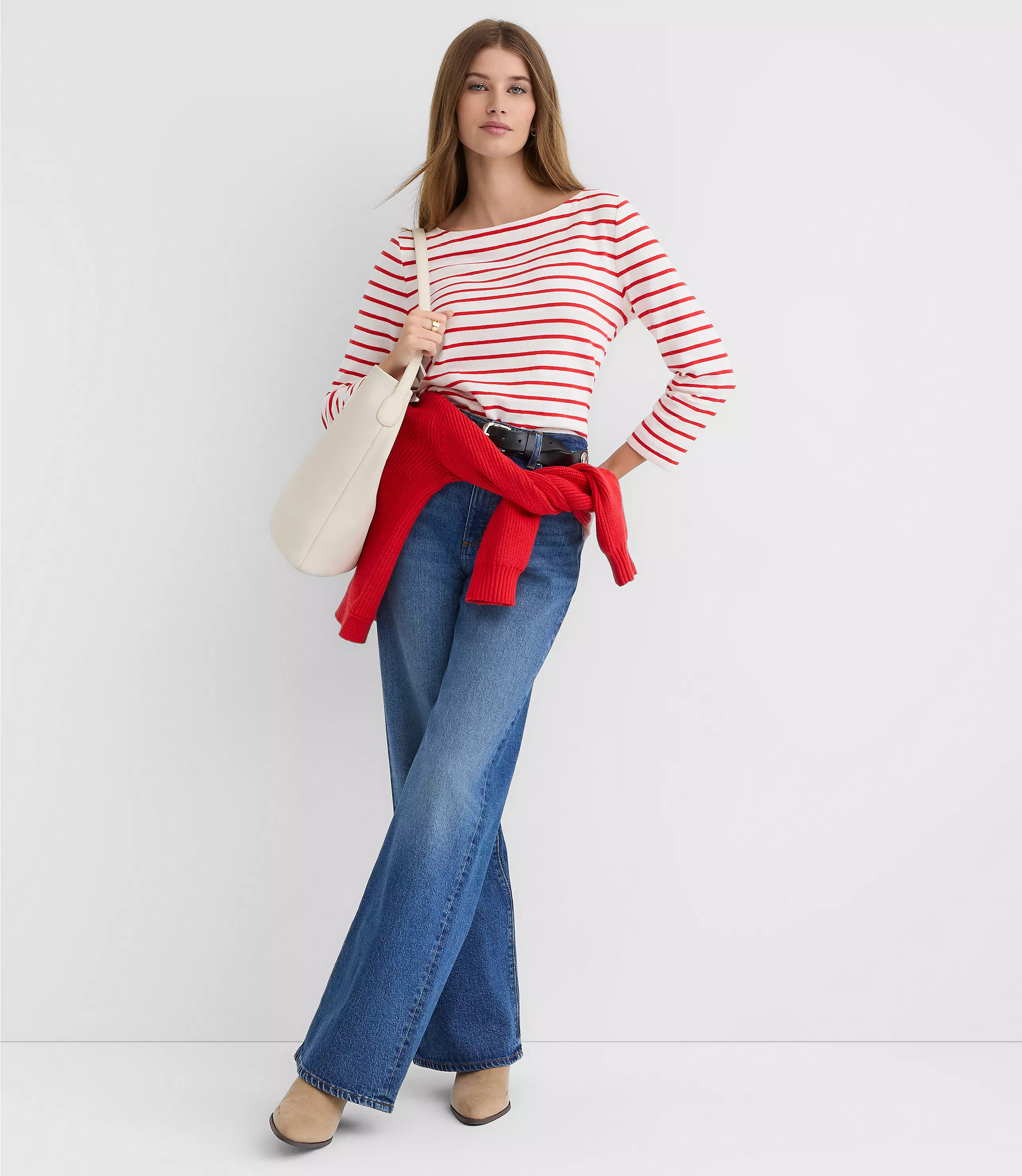 Striped Harbor Tee | LOFT