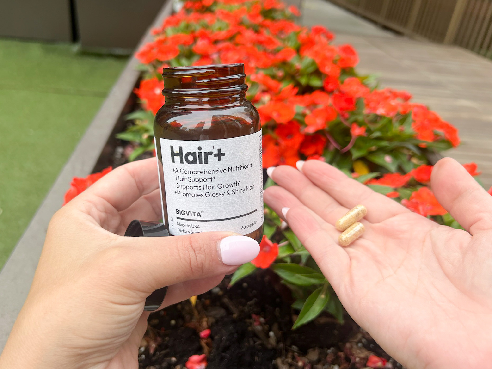 Boost your hair routine from within ✨💖 with this Bigvita hair growth supplement! Packed with nourishing ingredients, it helps support stronger, fuller-looking hair while promoting overall scalp health 🌿💆‍♀️. Perfect for busy days when you want an easy, consistent way to care for your hair from the inside out 👀✨. Trust me, this is one glow-up your hair will thank you for 💕

#hairgrowth #haircare #healthyhair #beautyessentials #hairvitamins #hairgoals #selfcare #hairroutine #stronghair #shinyhair #beautyfinds #hairlove #hydration #haircaretips #scalphealth #dailyroutine #ltkbeauty #ltkfinds #beautyinspo #hairtransformation #salonathome #glossyhair #haircaremusthave #beautyboost 

 